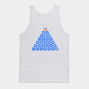 Google Cloud Platform Elements Pyramid Tank Top